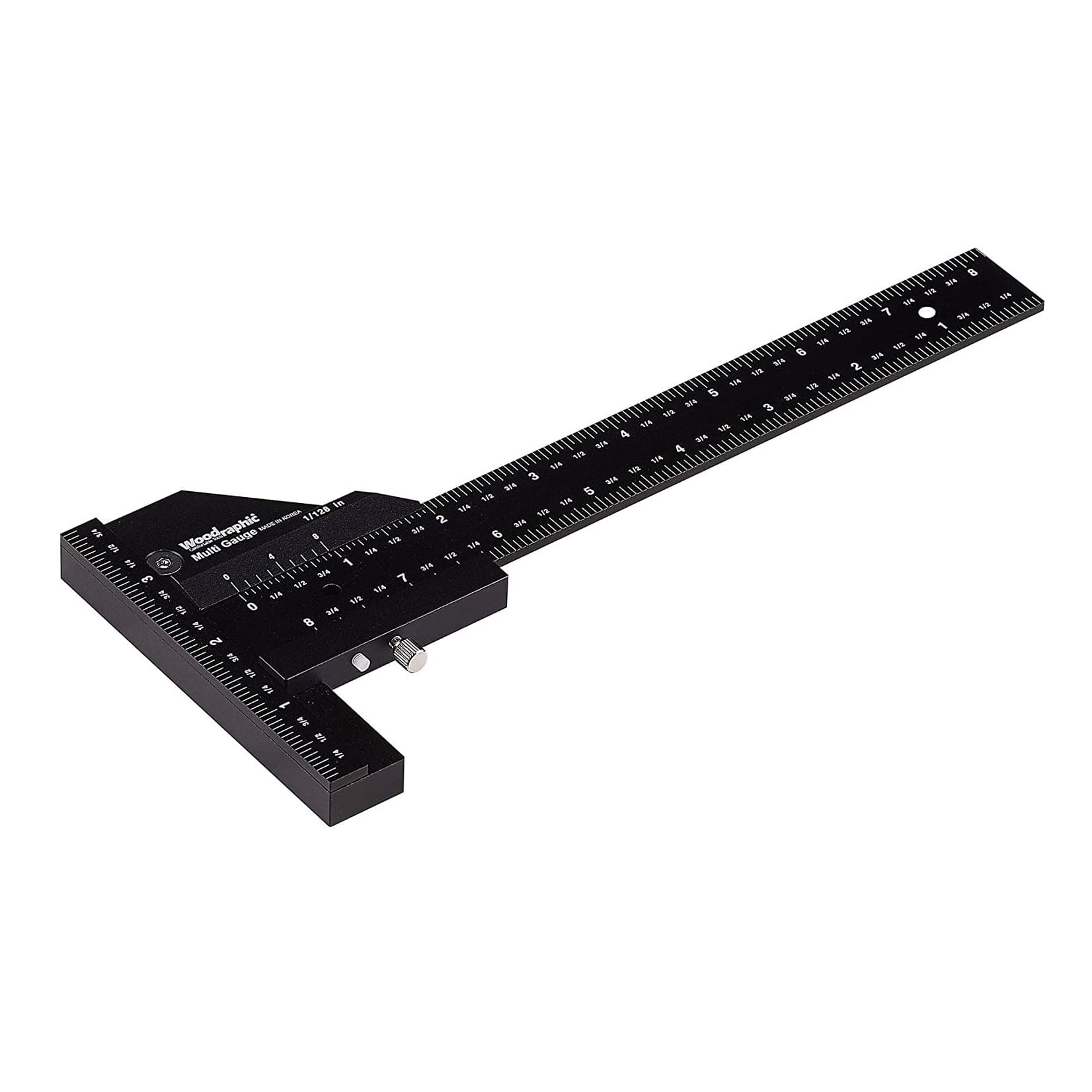 Multi-functional Carpenter Marking Ruler, Aluminum Alloy T-Square, Woodworking Marker, Multi-functional Measuring Ruler, Marking Tool