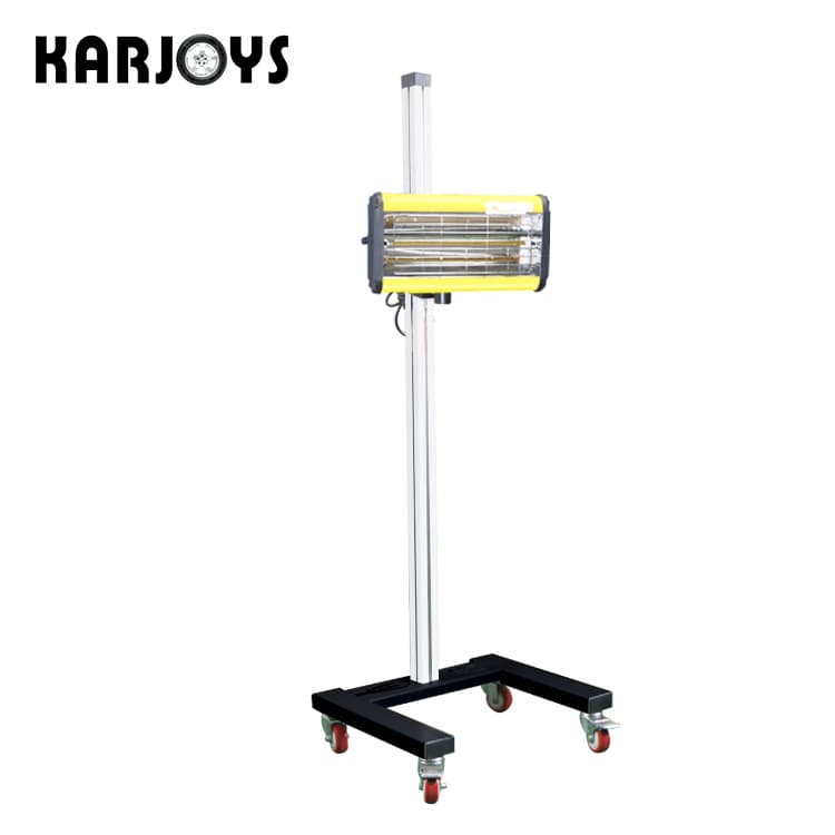 110V/220V Infrared Paint Baking Lamp Vertical Single Lamp Automotive Paint Baking Machine Portable High-Temperature Drying Paint Baking