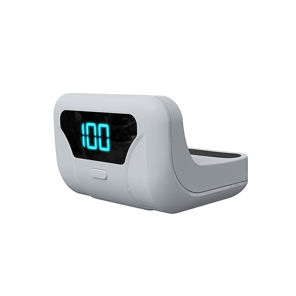 PS5 Controller Back Clip Battery 1500mAh Lithium Battery P5 External Battery Pack Portable with LED Digital Display