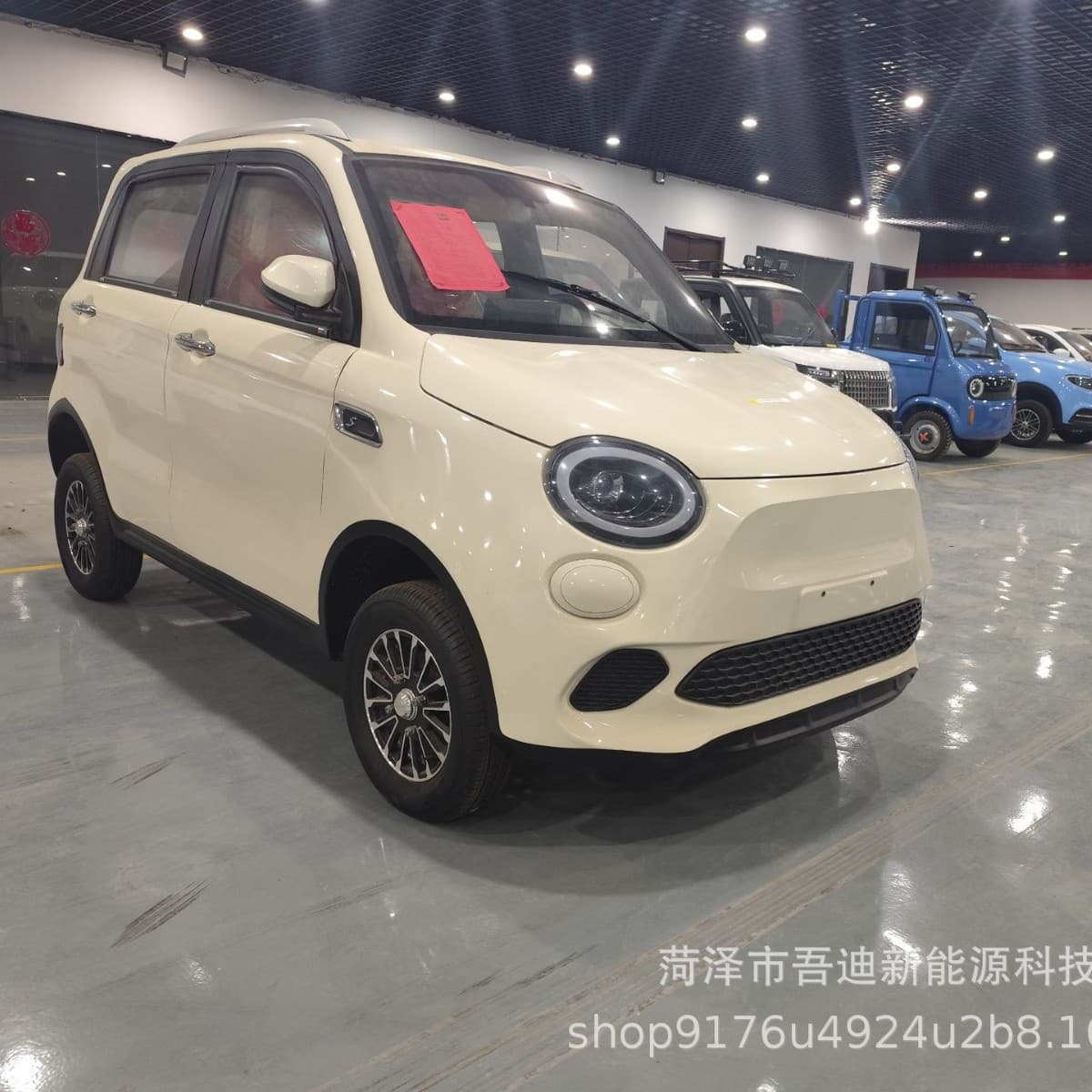 New Energy Electric Vehicle for Adults, Home Commuter Car with Heating/Cooling AC, Hybrid Export Model