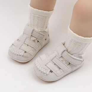 Baby Shoes Soft Sole Non-Slip Summer New Sandals Walking Shoes Beginner Baby Shoes 0-1 Year Breathable