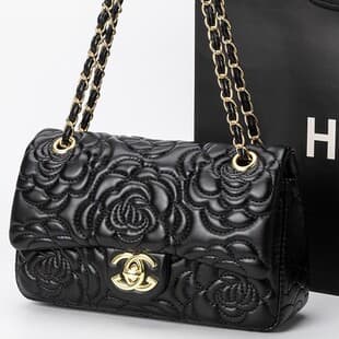 Chanel-Style Camellia Bag for Women 2026 New Fashion Versatile Women's Bag Premium Chain Bag Single Shoulder Crossbody Bag