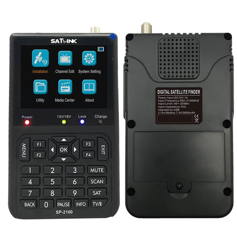 SATLINK SP-2100 HD DVB-S2 Satellite Finder Digital