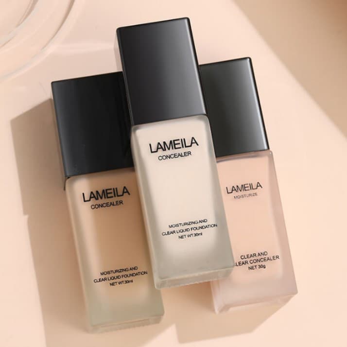 Lamela liquid foundation, moisturizing, clear, moisturizing, concealer, nude makeup, student makeup artists all use 3063