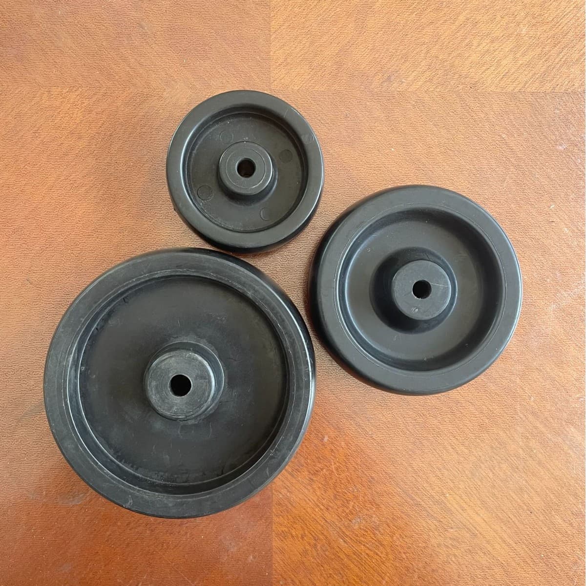 3, 4, 5-inch Plastic PP Nylon Wheels Width 1, 1.25-inch Hole 8 and 10mm Ready Stock Direct Shipping