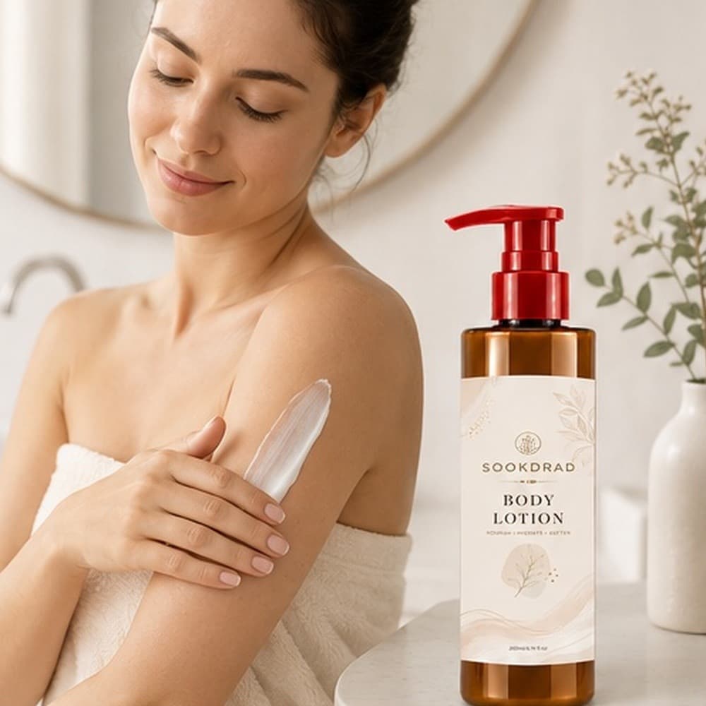 Cross-border Red Bottle Body Lotion Moisturizing Nourishing Skin Care Daily Care TEMU Amazon Export