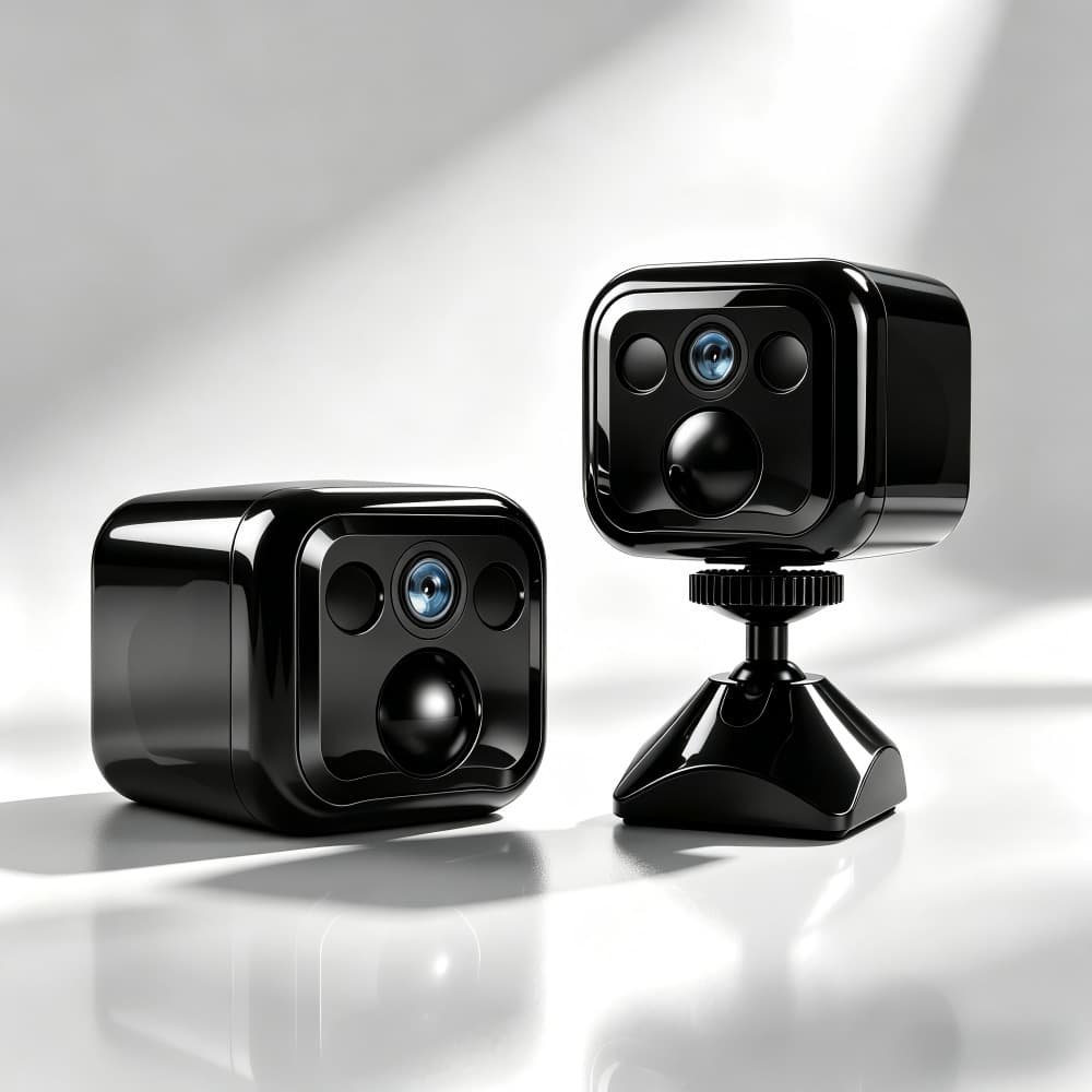 B01 Camera PIR Motion Detection Camera Low Power Camera Long Battery Life Pan-Tilt Camera for Home