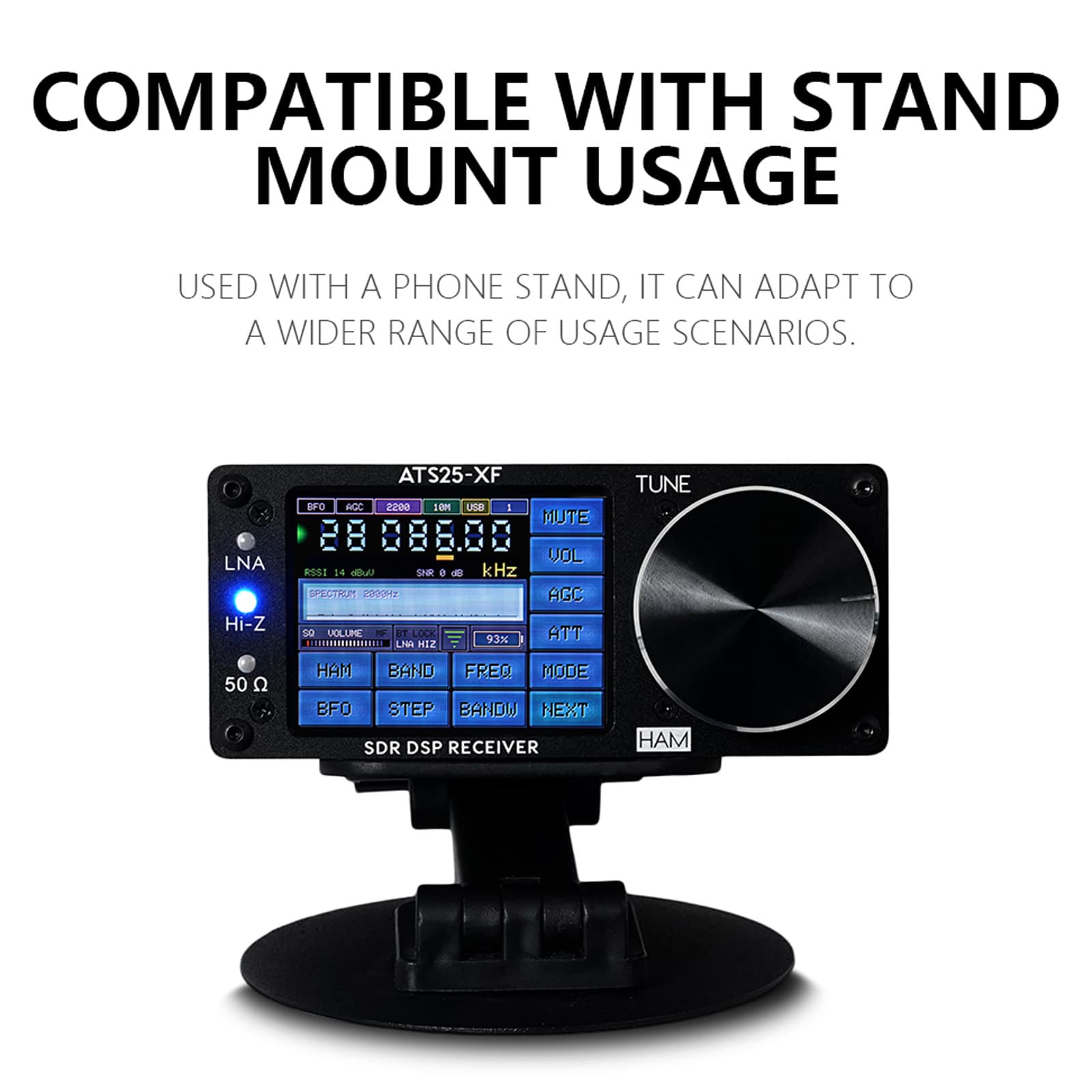 2025 Original ATS25-XF Upgraded 4.20 Version DSP Full Band Radio High Performance Radio Receiver