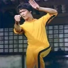 Bruce Lee Style Yellow Jumpsuit Costume for Stage Performance Martial Arts Training Suit Game of Death Outfit