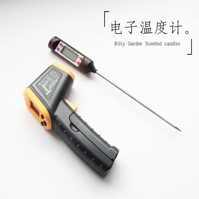 Electronic Thermometer Probe Thermometer Infrared Temperature Gun Handmade DIY Homemade Aromatherapy Candle Material Tool