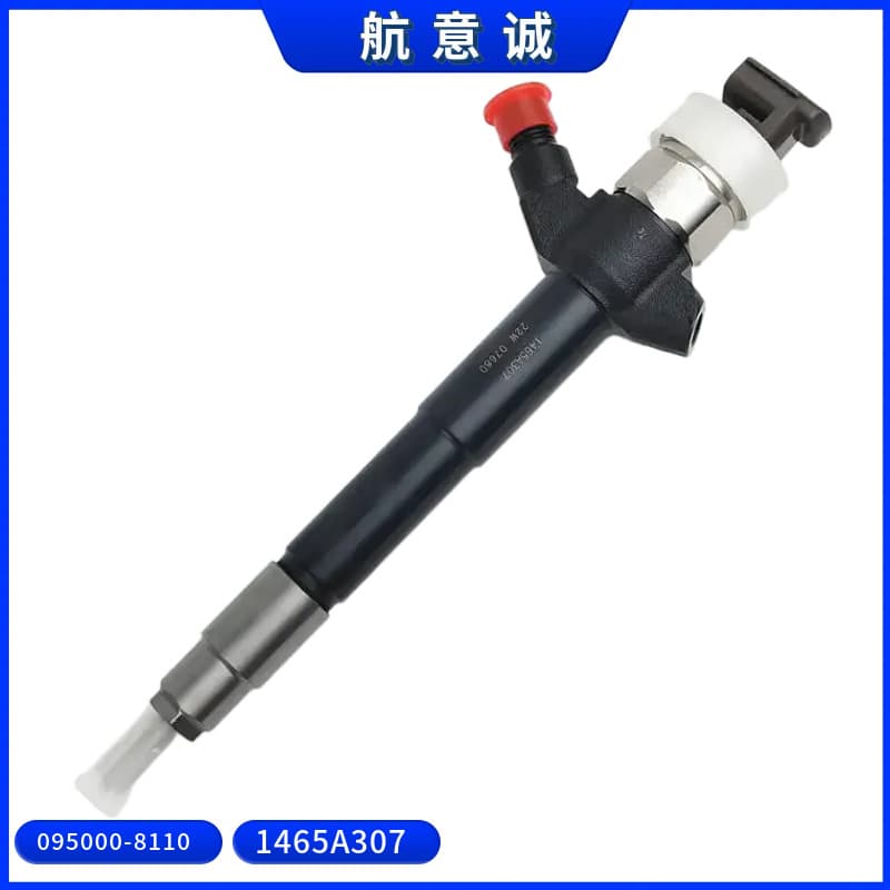 Install common rail injector 095000-8110 1465A307 for Mitsubishi Pajero 1KD 2KD