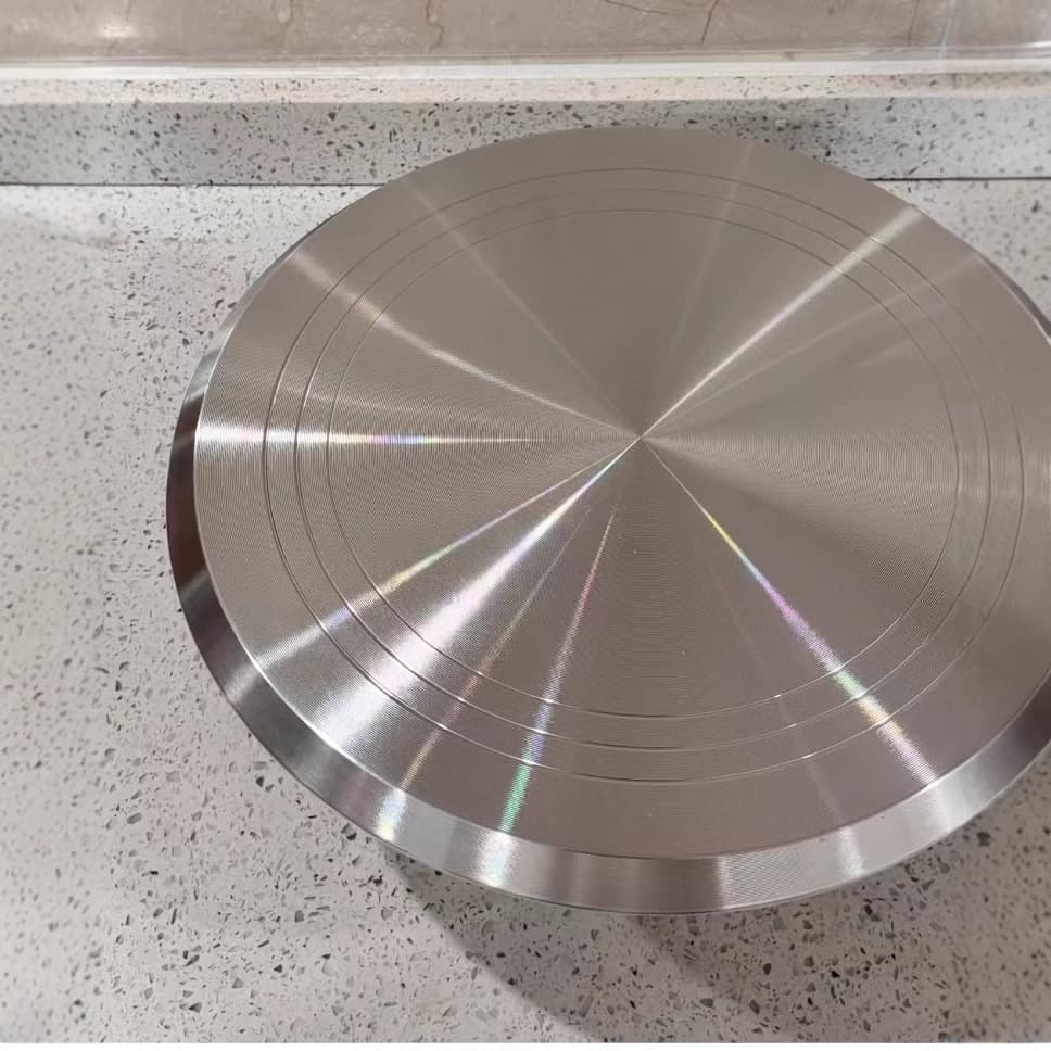 Baking Tool Icing Turntable Cake Rotating Stand 10 Inch 12 Inch Aluminum Alloy Non-Slip Cake Turntable