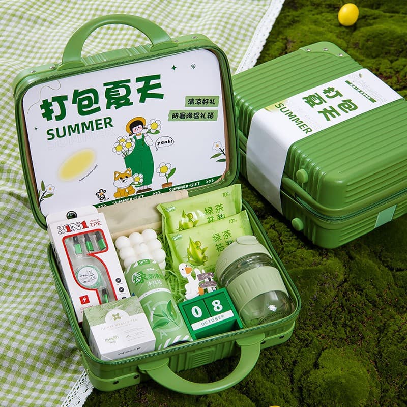 Summer Cooling Gift Box Set, Practical Company Employee Benefits, Heatstroke Prevention Care Package