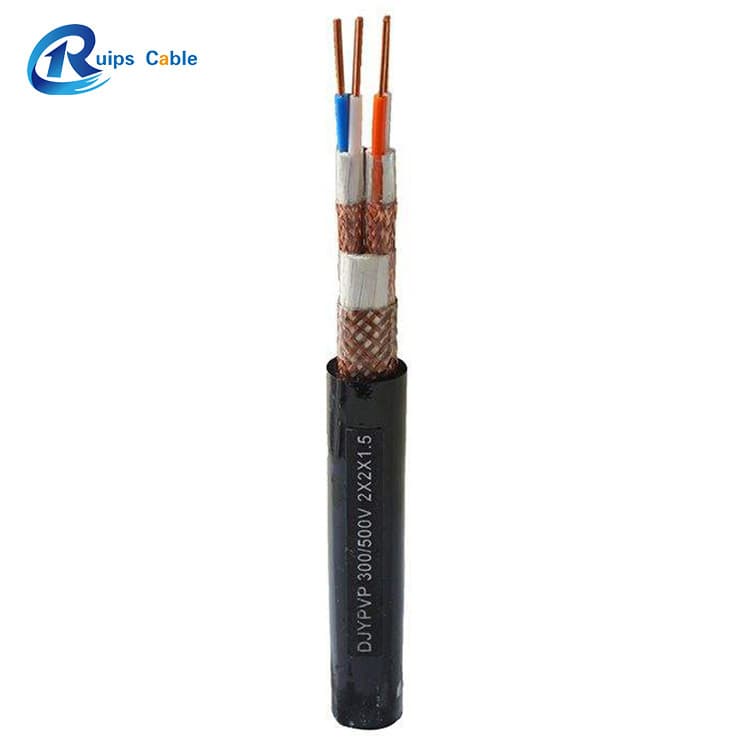High-flexibility super-elastic drag chain cable, 2-24 core for robotic arms, PUR polyurethane cable resistant to acid, alkali, oil, and seawater.