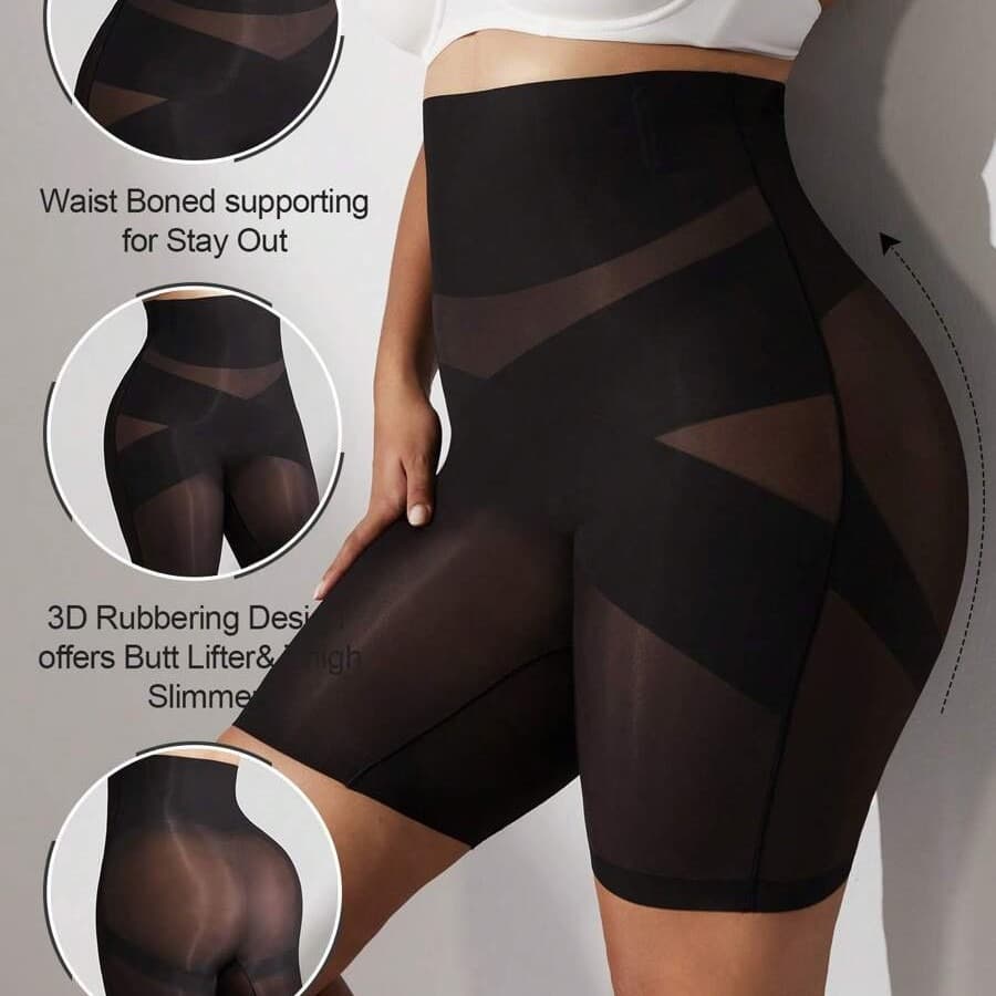Cross-border Xiyin explosive style body-shaping pants, high-waisted belly-controlling postpartum waist-raising butt-lifting pants, body-shaping breathable belly-controlling corset for women