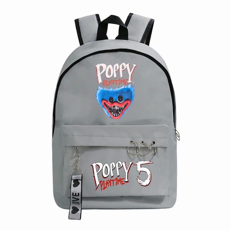 Cross-border Poppy 5 Game Cartoon Backpack Student Light School Bag Spot Low Price Dropshipping