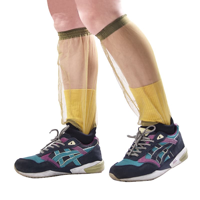 Summer Camping Fishing Leg Mosquito-Proof Foot Covers, Breathable Leg Guards, Ankle Protection Against Insects, Outdoor Clothing