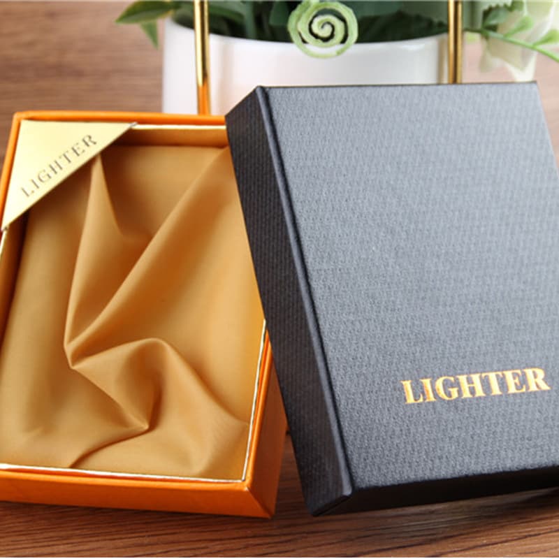 Inflatable kerosene rechargeable arc lighter universal No. 4 boutique packaging box wholesale lighter master box
