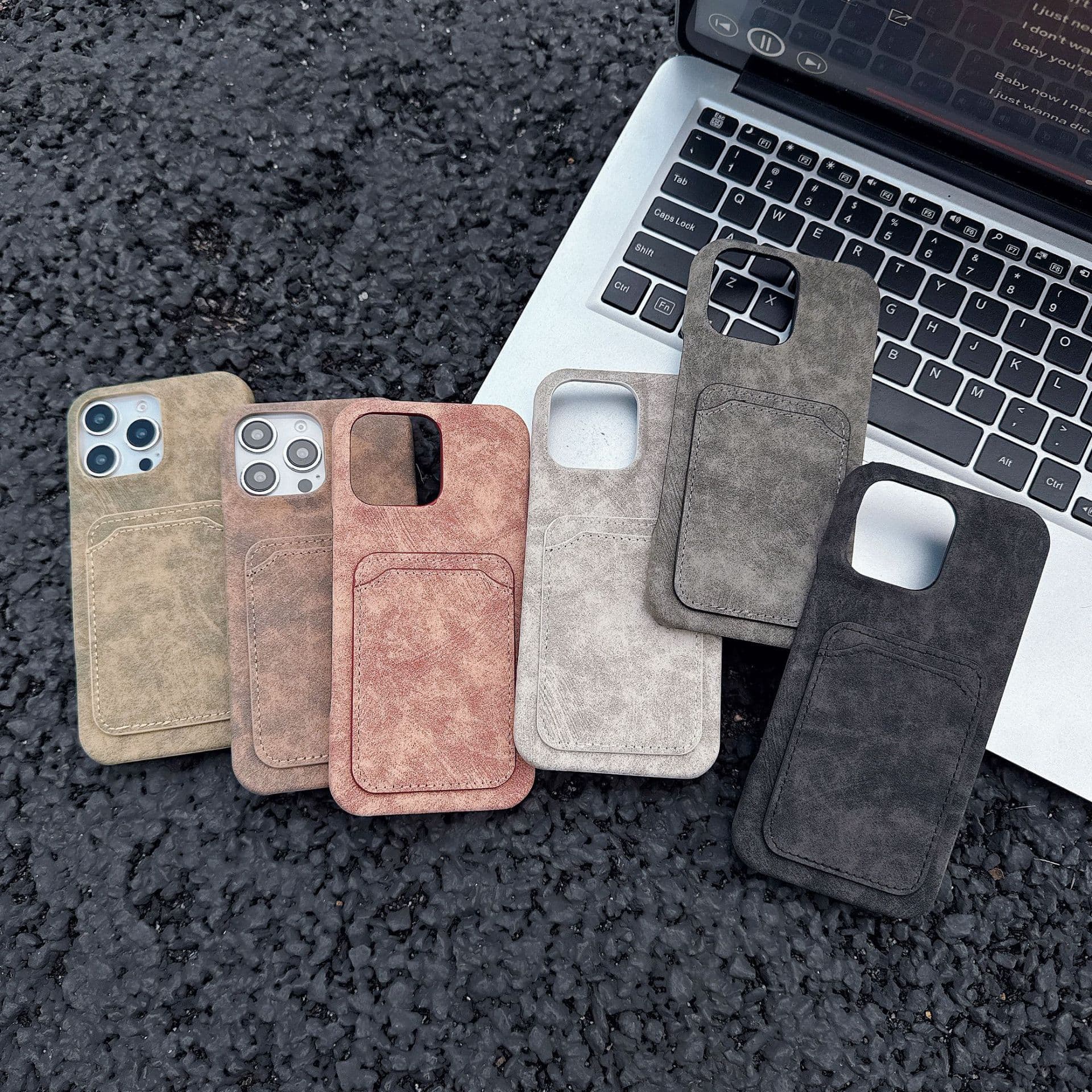 New Luxury Phone Case for Apple iPhone 17, Vintage Leather Card Slot Case for iPhone 16, Trendy