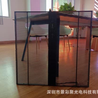 LED 3D Transparent Wall - Full-color High Transparency Elevator/Bar Display with Brightness