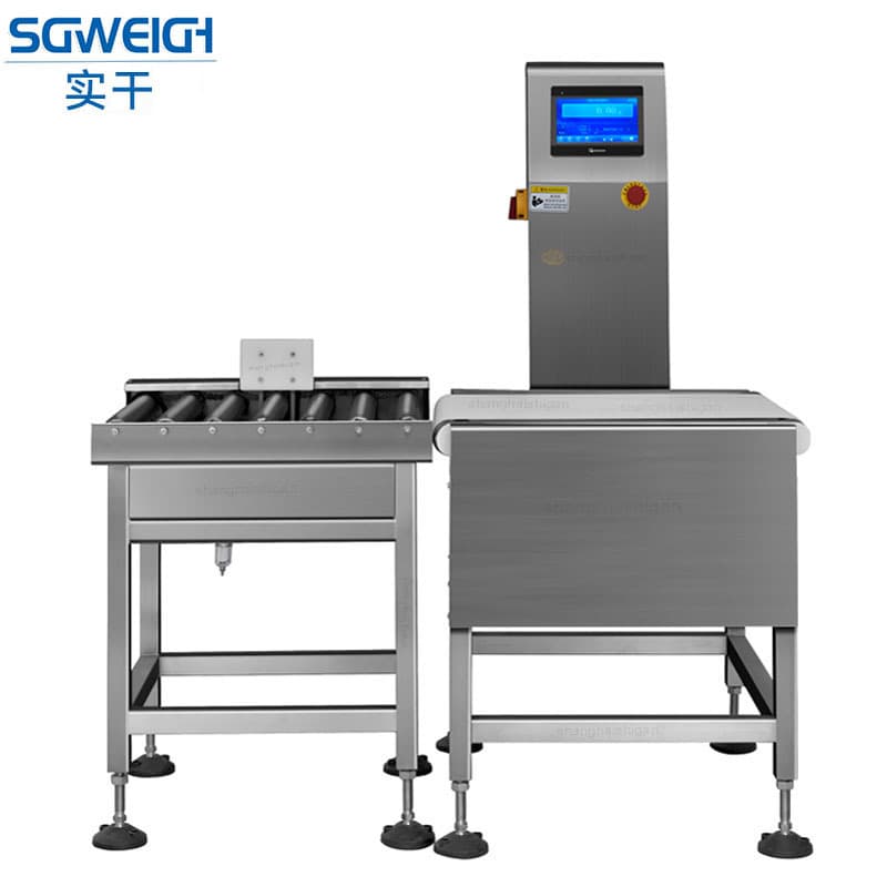 3kg Bagged Product Checkweigher Recheck Scale Bagged Product Weight Detection Scale Online Production Line Online Weighing