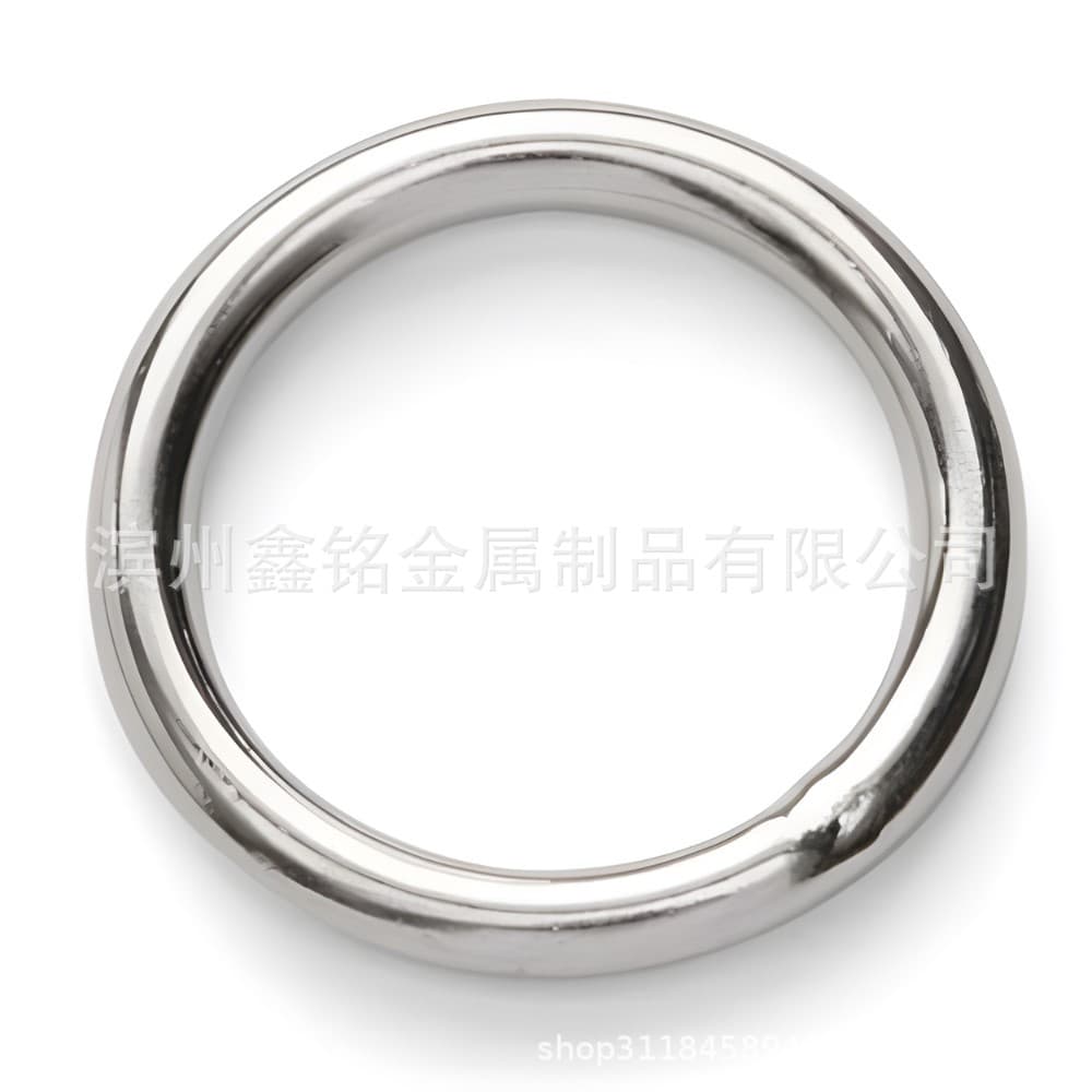 Stainless Steel 304 316 Round Ring O-type Ring Solid Circle Pet Ring Seamless Welded Ring Cross-border Supply