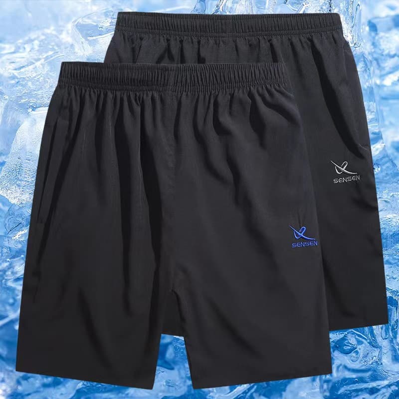 Men's Shorts Sports Shorts Loose Casual 5-Inch Shorts Quick-Dry Stretch Beach Shorts Summer Men's Trunks
