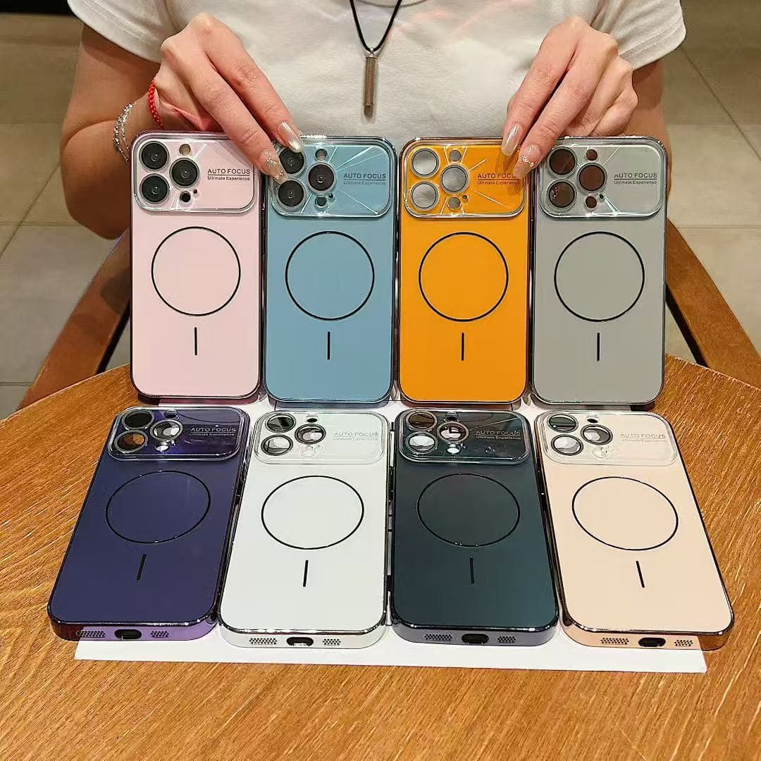 Secondly change to 17 large window mobile phone case suitable for iPhone 17 promax magnetic high-end Apple 16 with lens film