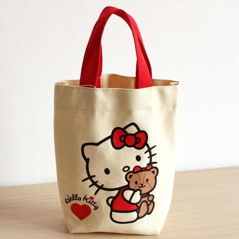kt cat bucket bag lunch bag hello kitty hand bag portable bag bag work lunch bag hellokitty