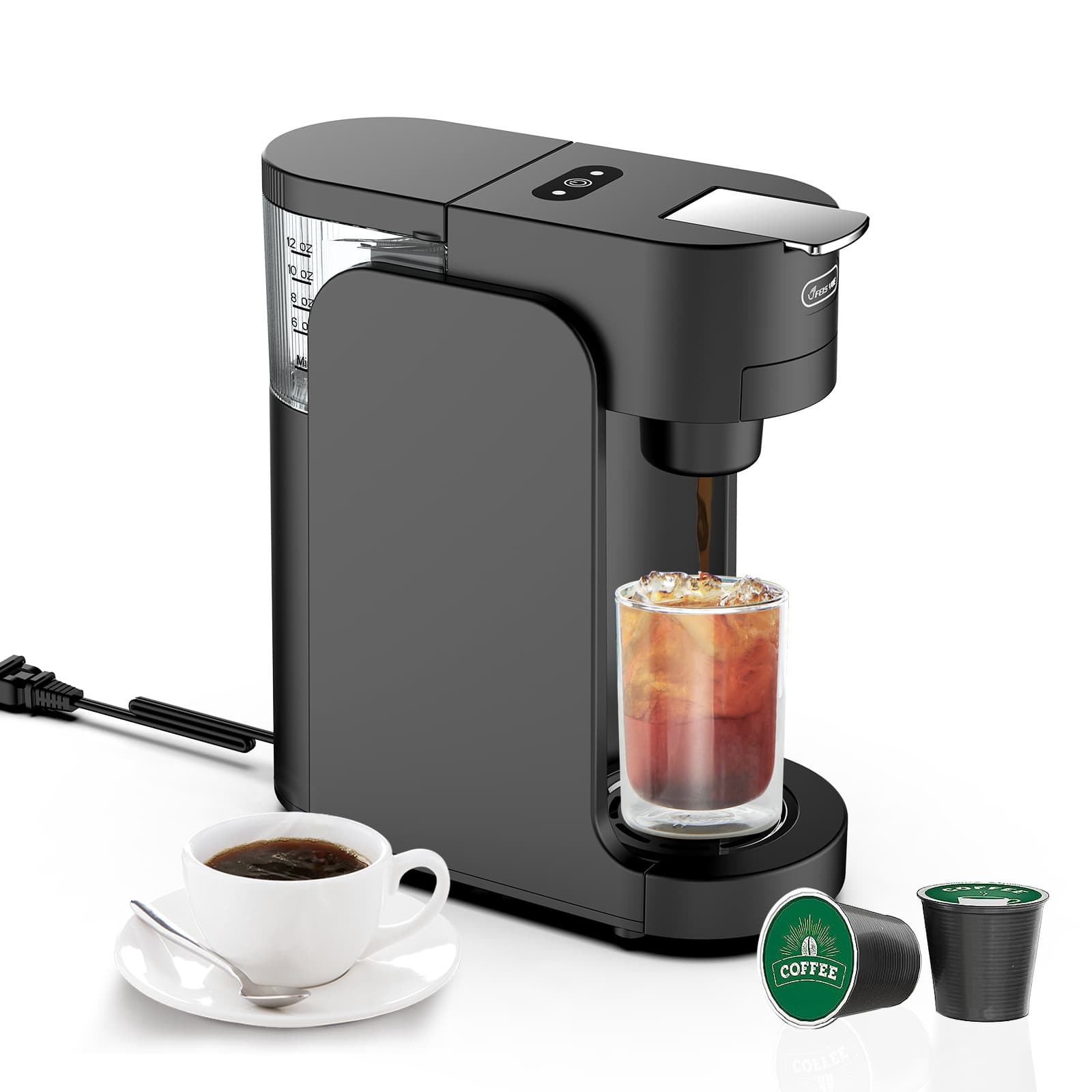Capsule coffee machine, mini fully automatic Italian multi-function single-cup American style cross-border for home