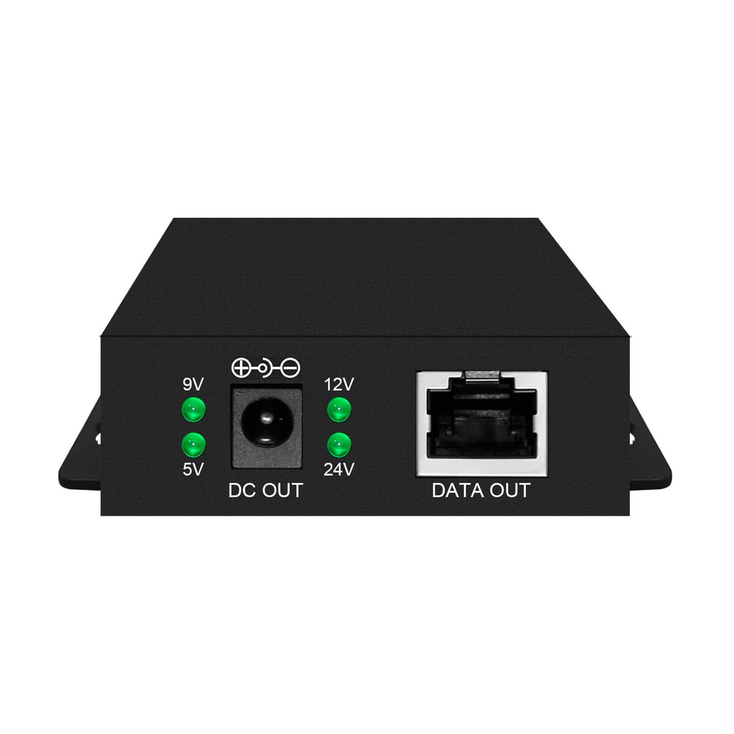 25W 2500M industrial-grade 5/9/12/24V adjustable output PoE splitter