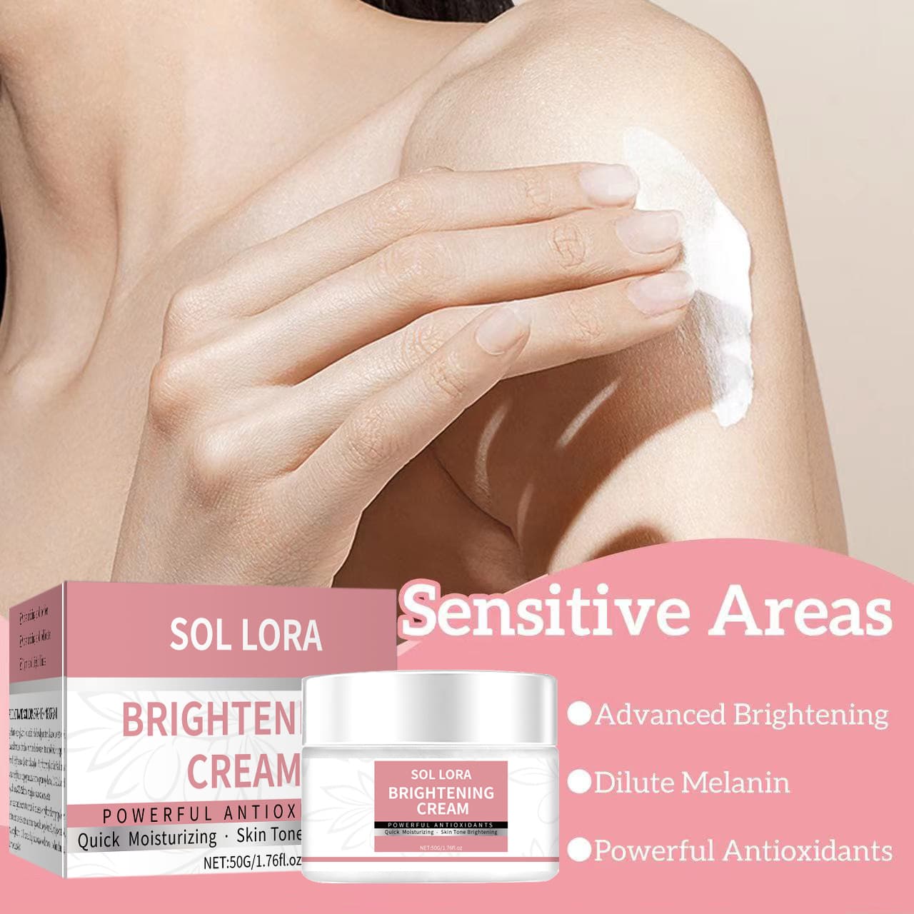 Cross-border Underarm Repair Cream for Elbows and Knees, Lightens Dark Spots, Whitens Sensitive Areas, Moisturizes and Brightens Skin