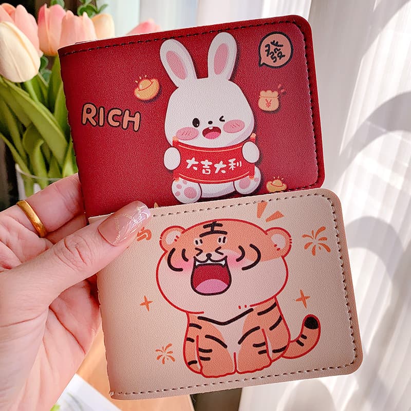 Car driver's license leather case, driver's license protective cover, motor vehicle driving license two-in-one set, cute girl internet celebrity