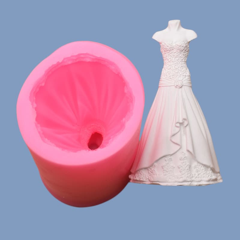 Wedding fondant silicone mold DIY cake decoration soap candle epoxy plaster mold in stock