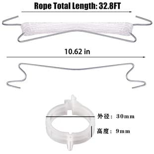 Tomato Hanging Hook, Tomato Hook Greenhouse Hanging Hook, Grape, Watermelon Hanging Hook