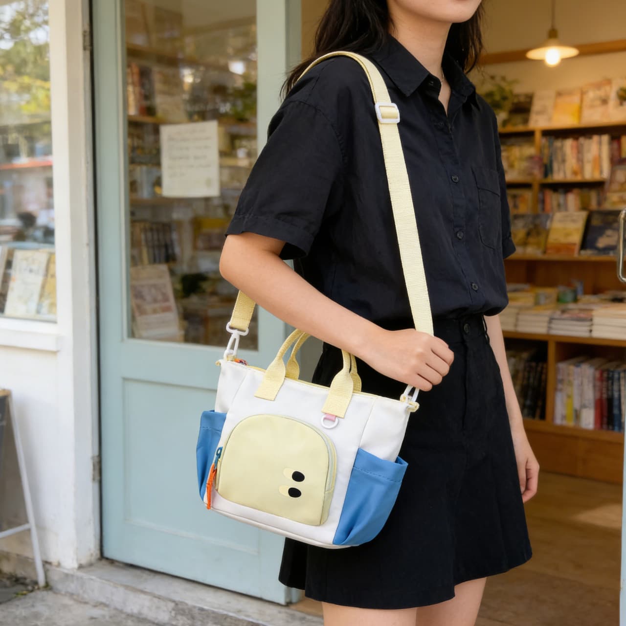 Korean Style Candy Color Crossbody Maternity Bag New Mom Handbag Shoulder Bag Outing Parent-Child Diaper Bag Gift Bag