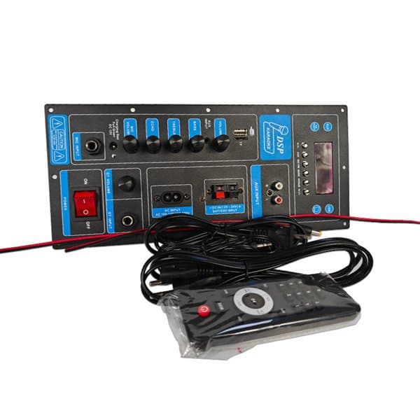 1 Set Color: Black Material: Pcb+Metal European Standard Ac220V High-Power Bluetooth Audio Amplifier