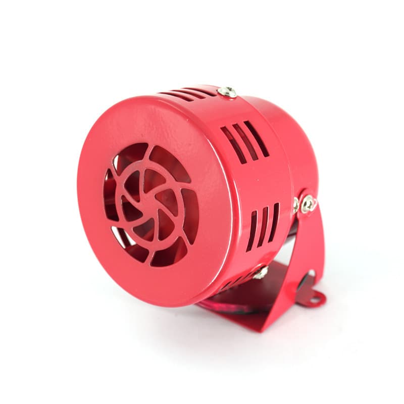 12V car motorcycle fan blade alarm horn air defense alarm sound wind sound horn
