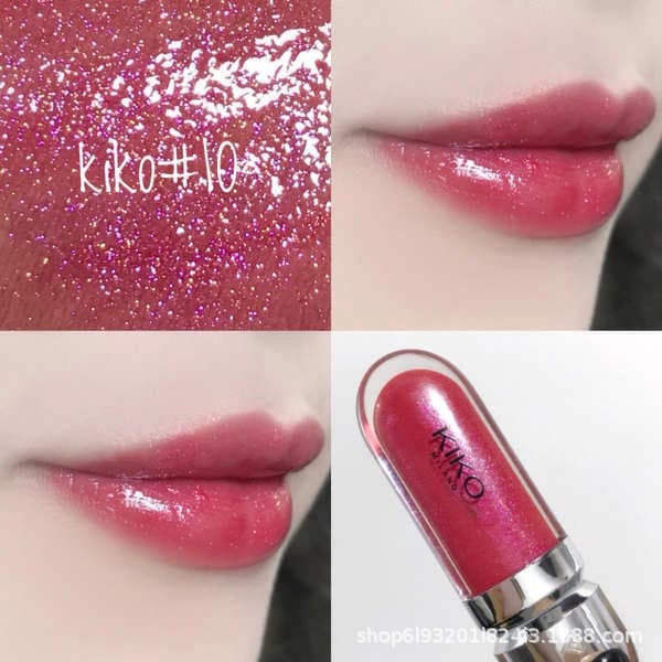 KIO Double-Ended 108 Lip Gloss, Single-Ended 3D Mirror 18, Glass Lip Gloss High Quality, Brightening, Long-Lasting, Cross-Border Exclusive