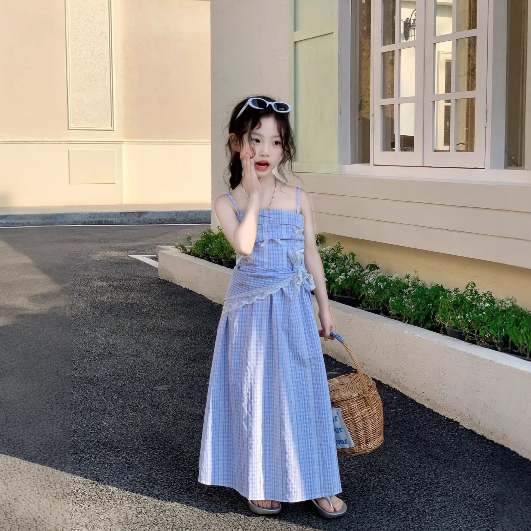 Girls' Dress 2026 Summer New Style for Toddlers Ages 2-7 Dopamine Princess Dress Strapless Long Skirt Fashionable