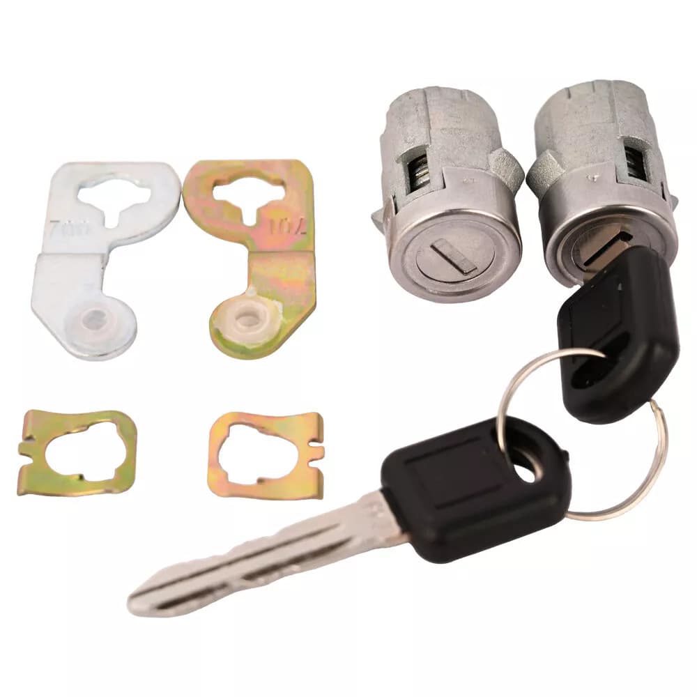 The factory inquiry link is suitable for Chevrolet left and right door lock cylindrical keys and clips 15298924.