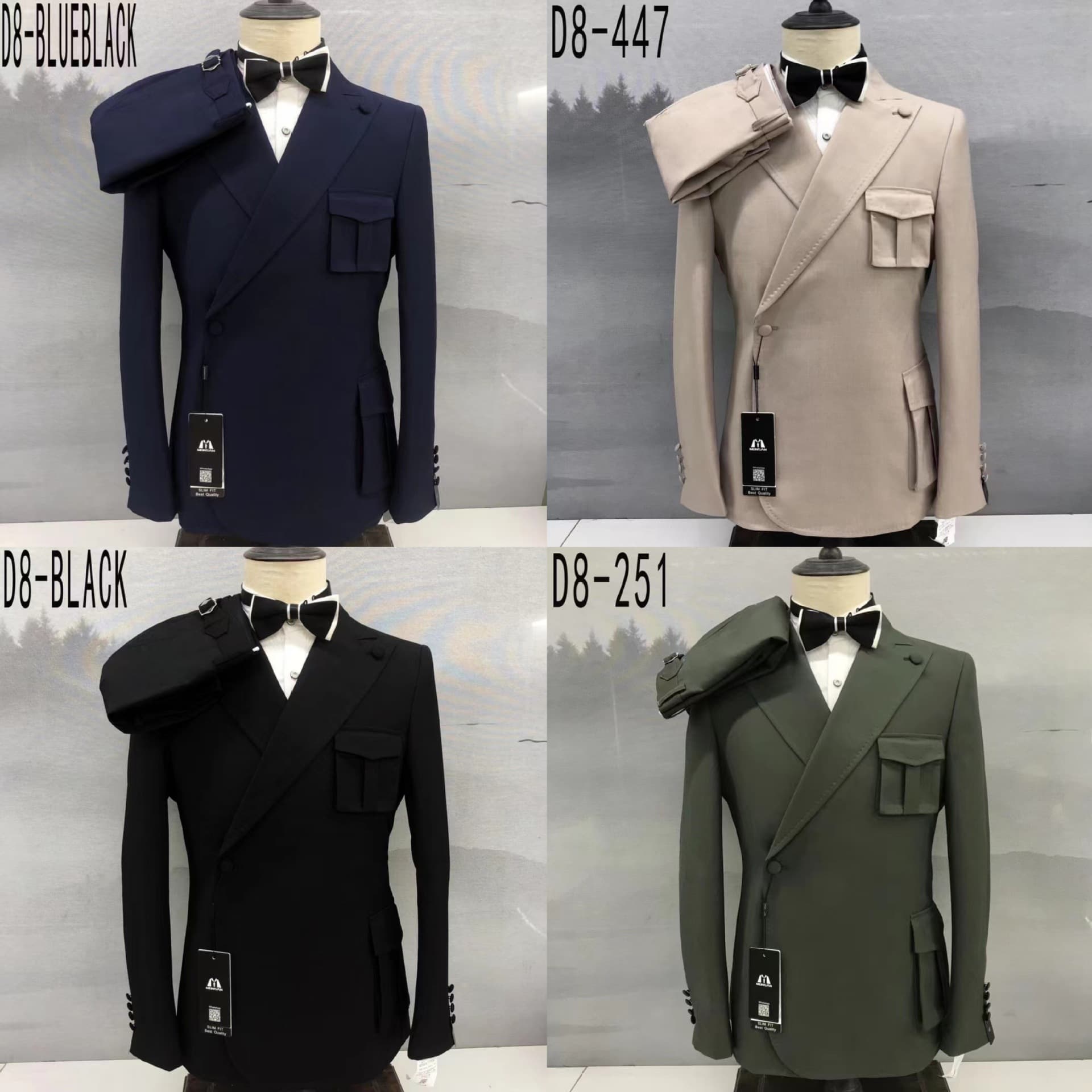 Men's Suit - AliExpress Amazon Men's Suit for Foreign Trade Banquet Suit Men's Set Workwear Ethnic Style