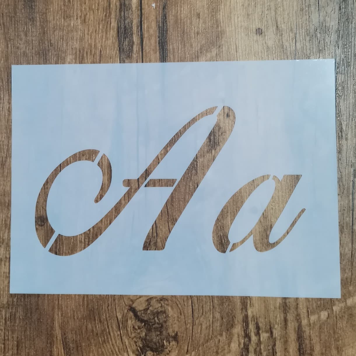 Cross-border Amazon English letter templates, DIY wall painting decoration, children's doodle PET painting templates
