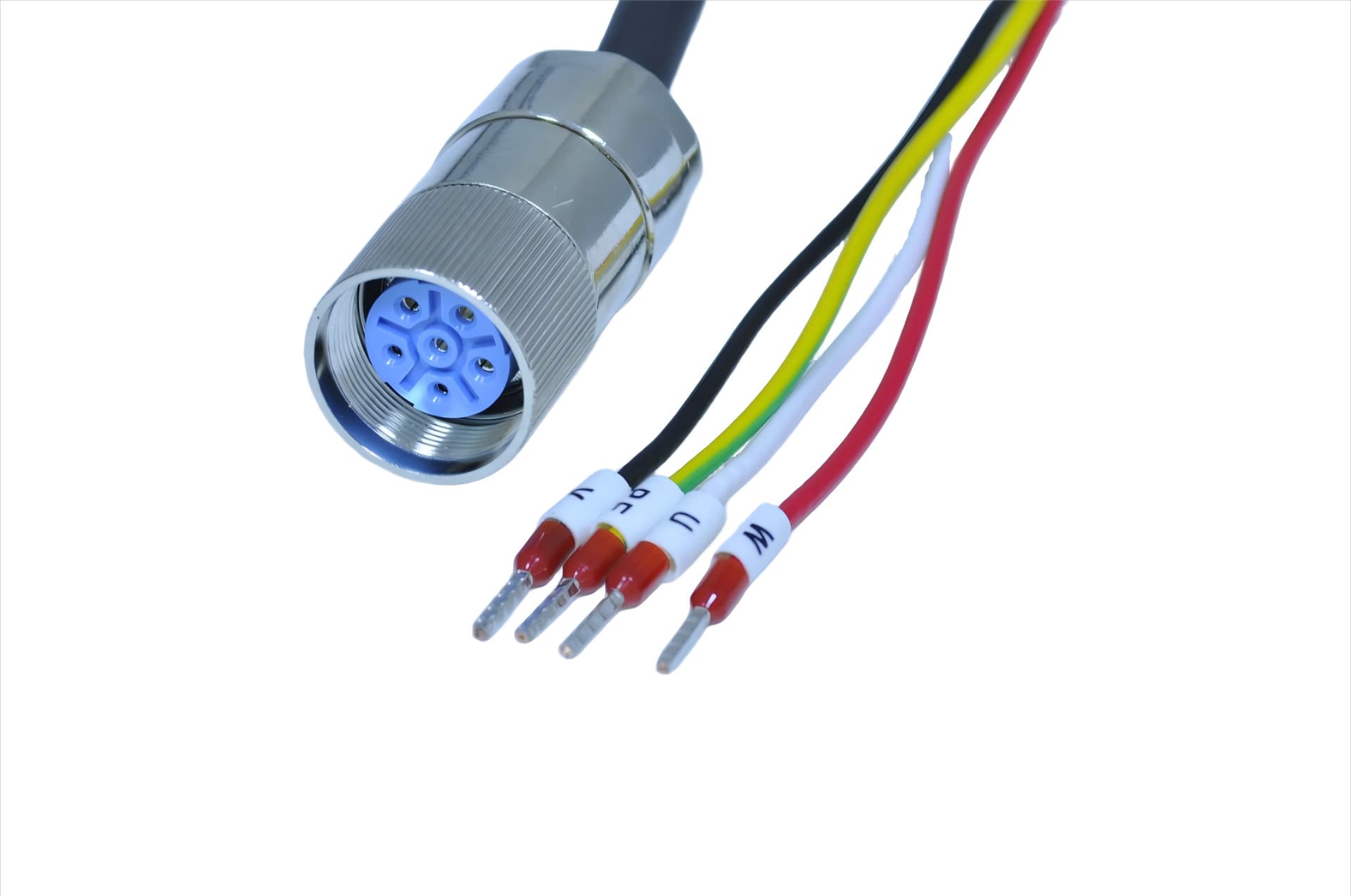 Kinco Flexible Power Cable (Aviation Connector) MOTF-030-(5)-KL-SP