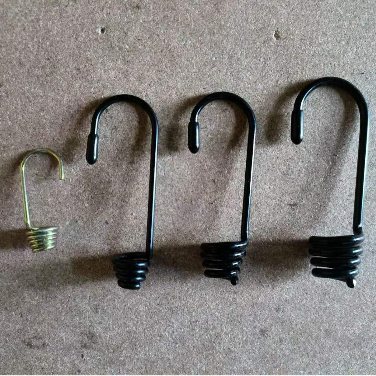 Luggage rope hooks, electrophoretic steel hooks, plastic-coated iron hooks, galvanized hooks, elastic rope hooks, factory direct sales