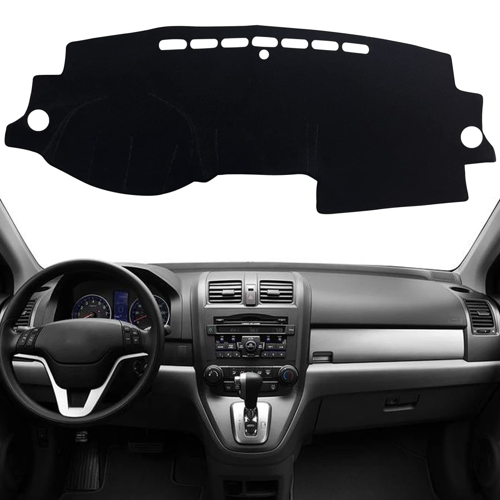 Universal Fit Dashboard Cover for Honda CR-V 2007-2011, Anti-Glare Dash Mat