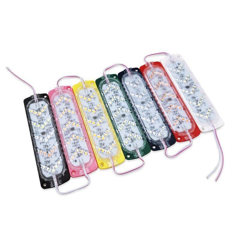 Indicator arrow module 5054 injection molded edge light, wheel arch light super module, side light source COB decorative module.