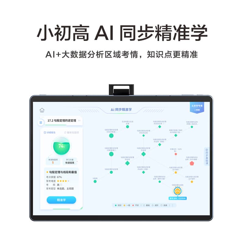 iFlytek AI Learning Machine T10 Primary/Junior/Senior High Textbook Sync English Learning Personalized AI Precision Learning