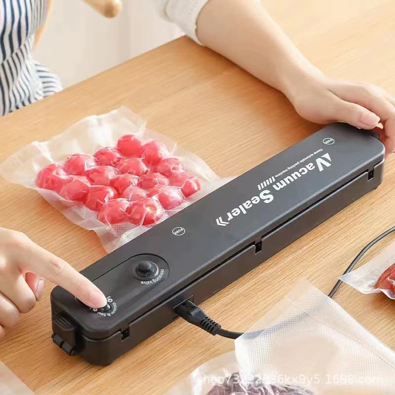 Cross-border small household vacuum sealer, fully automatic freshness preserver, kitchen food sealing packaging machine factory