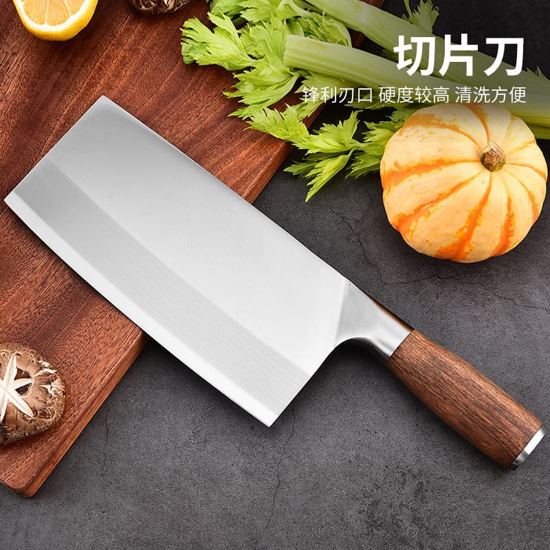 Yangjiang Kitchen Knife Chef Special Chopping Knife Meat Knife Stainless Steel Kitchen Knife Super Fast Sharp Cutting Knife Household